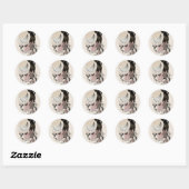 Lady in Lace Ronde Sticker (Vel)