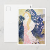 Lady in Pink-dress, Maurice Denis Briefkaart (Voorkant / Achterkant)