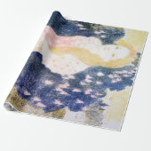 Lady in Pink-dress, Maurice Denis Cadeaupapier (Uitgerold)