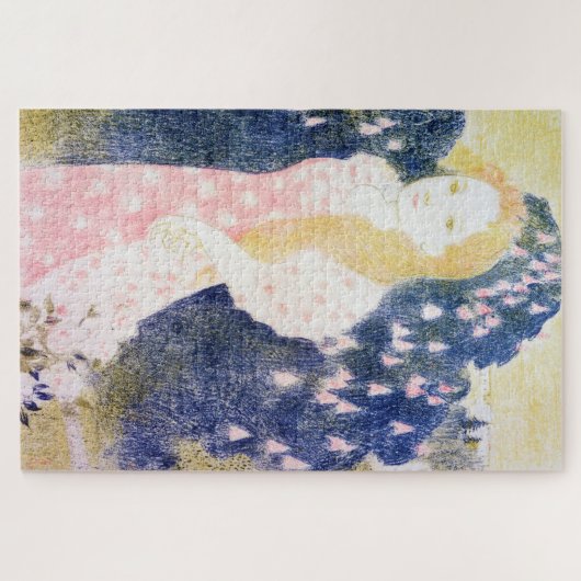 Lady in Pink-dress, Maurice Denis Legpuzzel (Horizontaal)