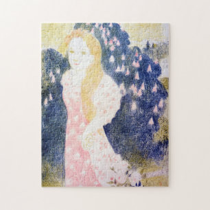 Lady in Pink-dress, Maurice Denis Legpuzzel