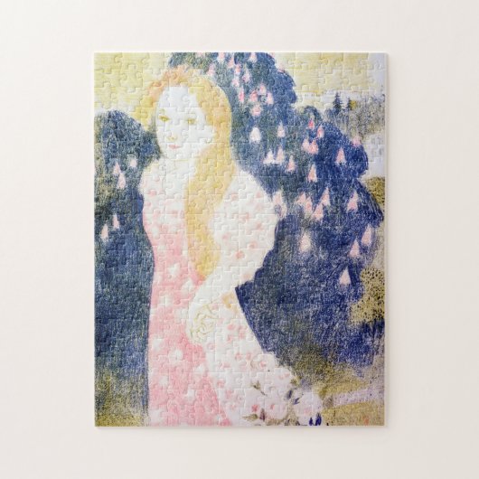 Lady in Pink-dress, Maurice Denis Legpuzzel (Verticaal)