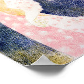 Lady in Pink-dress, Maurice Denis Poster (Hoek)