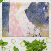 Lady in Pink-dress, Maurice Denis Theedoek (Gevouwen)