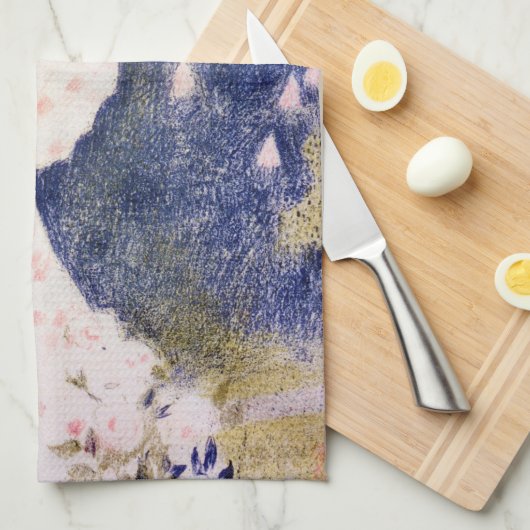 Lady in Pink-dress, Maurice Denis Theedoek (Quarter Fold)