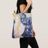Lady in Pink-dress, Maurice Denis Tote Bag (Dichtbij)
