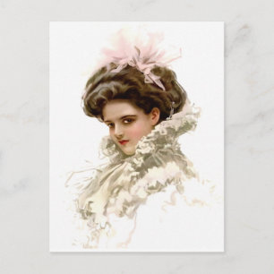Lady in Profile Briefkaart