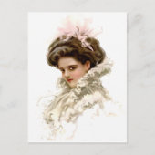 Lady in Profile Briefkaart (Voorkant)