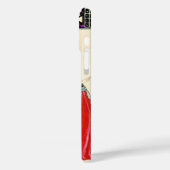 LADY IN RED, BEAUTY MODE COSTUME DESIGN MONOGRAM Case-Mate iPhone CASE (Achterkant / Links)