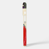 LADY IN RED, BEAUTY MODE COSTUME DESIGN MONOGRAM Case-Mate iPhone CASE (Achterkant / Links)