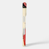 LADY IN RED, BEAUTY MODE COSTUME DESIGN MONOGRAM Case-Mate iPhone CASE (Achterkant / Rechts)