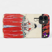 LADY IN RED, BEAUTY MODE COSTUME DESIGN MONOGRAM Case-Mate iPhone CASE (Achterkant (horizontaal))