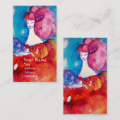 LADY IN RED, Beauty, Salon, Spa, Makeup Artist Visitekaartje (Voorkant / Achterkant)