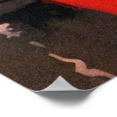 Lady In Red Dress  Pulp Hoesje art. Poster (Hoek)