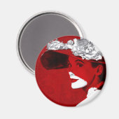 Lady In Red Magneet (Voorkant / Achterkant)