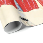 LADY IN RED MODE COSTUME DESIGNER MAKEUP ARTIST CADEAUPAPIER (Rol Hoek)