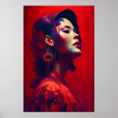 Lady In Red Poster (Voorkant)