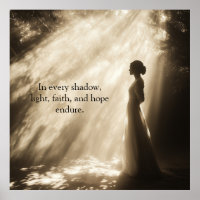 Lady in Shadows Inspirerend hoop