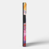 Lady in Surreal World Afro-Amerikaanse Art Roze Case-Mate iPhone Case (Achterkant / Rechts)