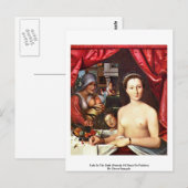 Lady in the Bath (portret van Diane de Poitiers) Briefkaart (Voorkant / Achterkant)