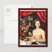 Lady in the Bath (portret van Diane de Poitiers) Briefkaart (Voorkant / Achterkant)