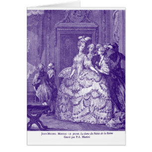 Lady in Wachten op Marie Antoinette