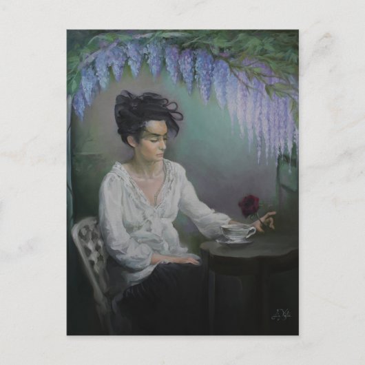 Lady in Waiting Briefkaart (Voorkant)