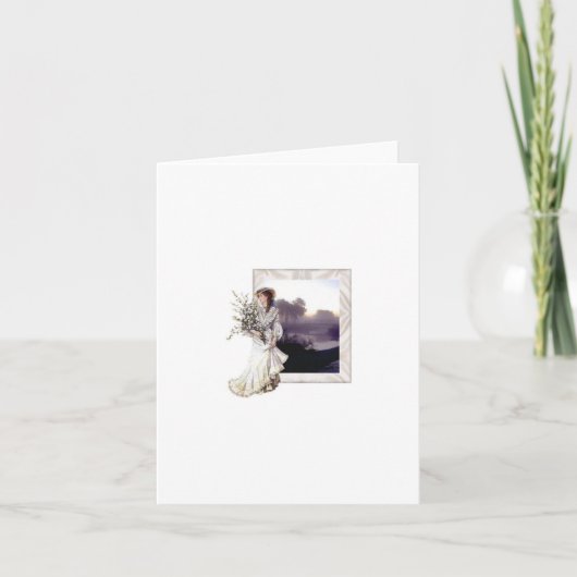 Lady in White Kaart (Voorkant)