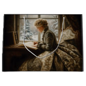 Lady in Winter Groot Cadeauzakje (Voorkant)