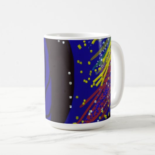 Lady in Wintertime Koffiemok (Voorkant rechts)