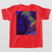 Lady in Wintertime T-shirt (Laag Achter)