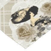  Lady Ivory Lace Tafelloper (Hoek)