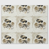 -Lady Ivory-plukpapier Cadeaupapier (Vlak)