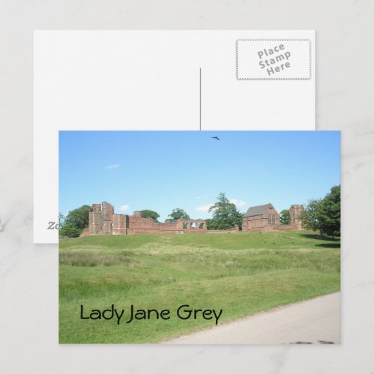 Lady Jane Gray Briefkaart (Voorkant / Achterkant)