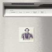 Lady Jane Gray, gegraveerd door S. Freeman Magneet (Insitu (Vaatwasser))