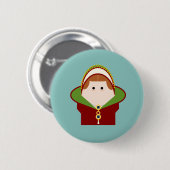 Lady Jane Gray Ronde Button 5,7 Cm (Voorkant /achterkant)