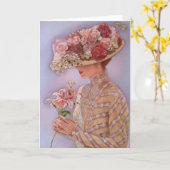 Lady Jessica Wenskaart Kaart (Gele Bloem)