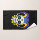 Lady Jester Skull Bad Handdoek (Handdoek)