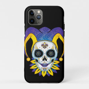 Lady Jester Skull Case-Mate iPhone Case