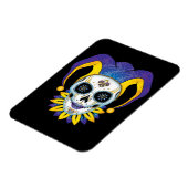 Lady Jester Skull Magneet (Linkerzijde)