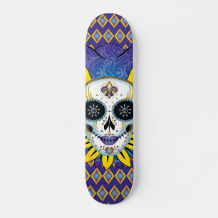Lady Jester Skull Persoonlijk Skateboard