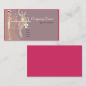 Lady Jewelry Shopping Visitekaartjes (Voorkant / Achterkant)