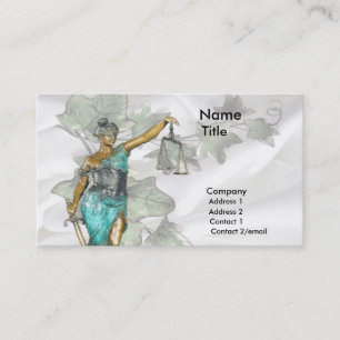 Lady Justice 1 Visitekaartje