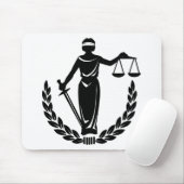 LADY JUSTICE CO. MUISMAT (Met muis)