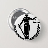 LADY JUSTICE CO. RONDE BUTTON 5,7 CM (Voorkant /achterkant)