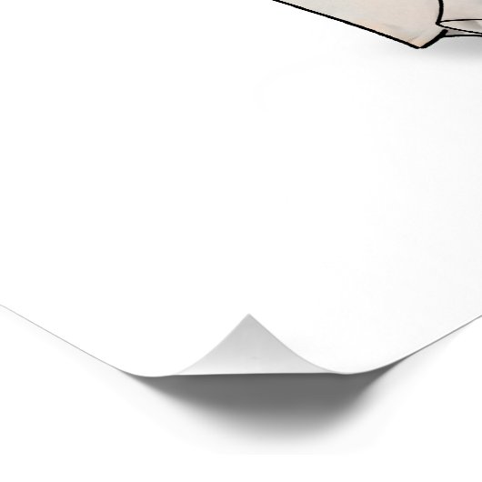 Lady Justice Illustration Perfect Poster (Hoek)