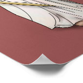 Lady Justice - Marsala Poster (Hoek)