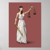 Lady Justice - Marsala Poster (Voorkant)