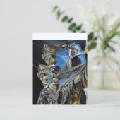 Lady Justice met Balance Scales Briefkaart (Staand voorkant)