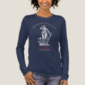 Lady Justice Resistance Tri-Blend Shirt (Voorkant)